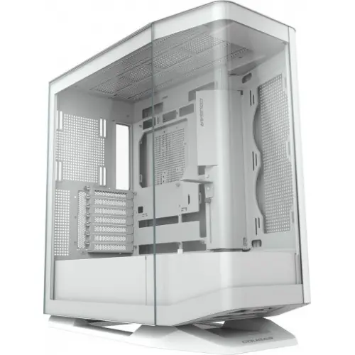 Carcasa COUGAR FV270, Mid tower, Tempered glass (Alb)