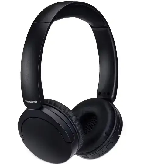 Casti Stereo Panasonic RB-HF630BE-K, Wireless, Bluetooth 5.3, ENC, Multipoint, XBS, Autonomie 72 ore (Negru)
