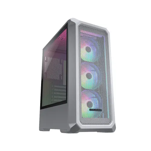 Carcasa Cougar Archon 2 Mesh RGB, Mid Tower, tempered glass, 600W (Alb)