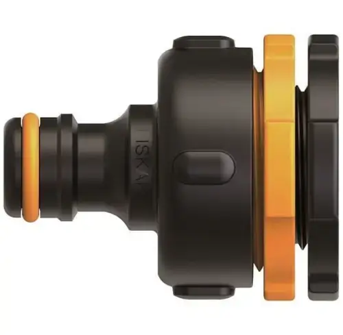 Conector pentru robinet Fiskars MULTI, filet interior 1/2inch, 3/4inch, 1inch