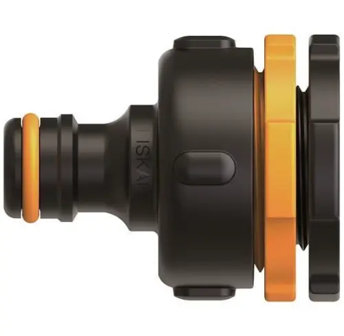 Conector pentru robinet Fiskars MULTI, filet interior 1/2inch, 3/4inch, 1inch