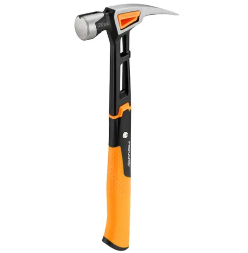 Ciocan universal Fiskars IsoCore L, 156001, 600 g, 350 mm (Negru/Portocaliu)