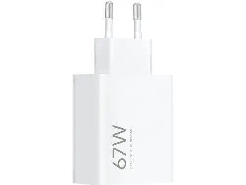 Incarcator retea Xiaomi HyperCharge BHR07SKEU, 67 W, USB-A (Alb)