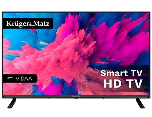 Televizor LED Kruger&Matz 80 cm (32inch) KM0232HD-V2, HD Ready, Smart TV, WiFi, CI+