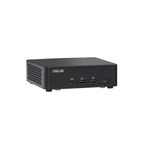 Calculator Barebone ASUS NUC 14 Pro, Procesor Intel Core 3 100U, 6 cores, 3.3GHz up to 4.7GHz, 10MB, Fara RAM, Fara Stocare, Intel Graphics, No OS (Negru)