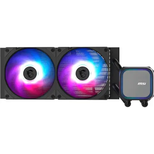 Cooler CPU MSI MAG CORELIQUID A13 240, Racire cu lichid, AIO 240mm, RGB, Intel/ AMD, Negru