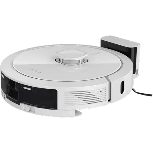 Aspirator robot AENO RC8S, Autonomie 250 minute, 300 mp, 4000 Pa, Rezervor 2-in-1 apa 0.3 l si praf 0.3 l, Asistent vocal si aplicatie, Filtru HEPA, 20 senzori, Navigare LiDAR (Alb)