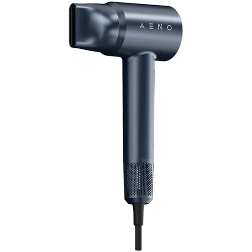 Uscator de por de mare viteza AENO HD3, 1500 W, 110.000 RPM, Ecran LCD, Ionizare, 6 moduri circulare aer (Albastru)