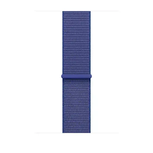 Curea Smartwatch Apple MXL73ZM/A pentru Watch 46mm, Sport Loop (Albastru)