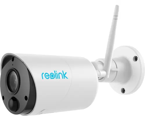 Camera de supraveghere exterior Reolink Argus B320, 2 MP, Wi-Fi, Microfon si Difuzor, IP65 (Alb)