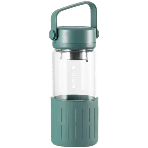 Sticla de ceai BUYDEEM DG42-CG, 300 ml (Verde)