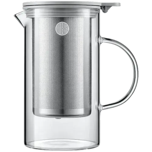 Ceainic cu infuzor BUYDEEM CD2002/A1, 800 ml (Tranpsarent)