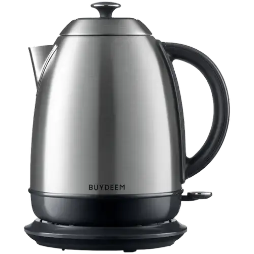 Fierbator apa BUYDEEM K640-SS/EU, 1.7 l, 2400 W, Oprire automata, Indicator LED, Stocare cablu (Inox)