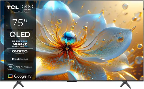 Televizor QLED TCL 190 cm (75inch) 75T8C, Ultra HD 4K, Smart TV, WiFi, CI+