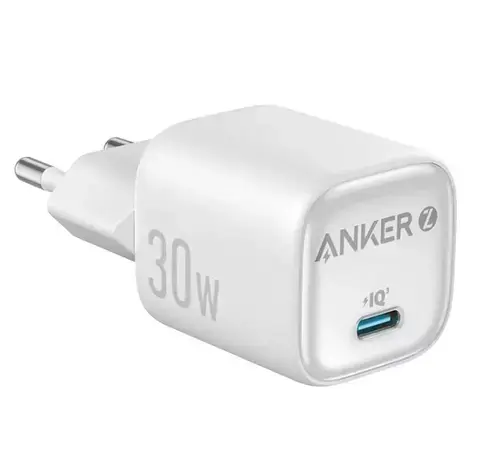 Incarcator retea Anker Zolo 30W Super Fast Charger USB-C (Alb)