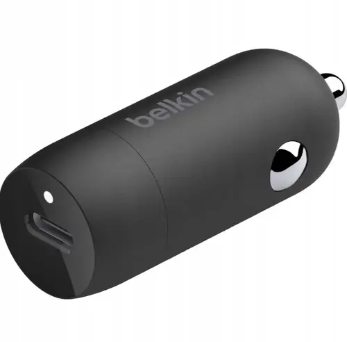 Incarcator auto Belkin CCA004btBK, USB-C, 30W (Negru)
