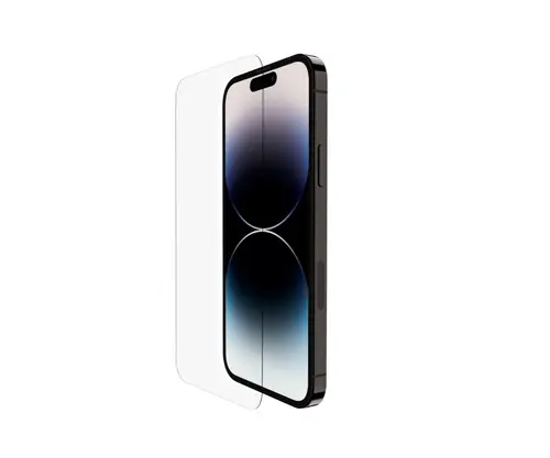 Folie de protectie Belkin 745883871063 pentru iPhone 15/ 14 Pro, Sticla (Transparent)