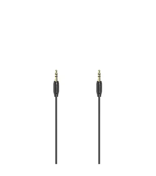Cablu audio Hama 205264, jack 3.5mm (Negru)