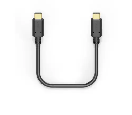 Cablu incarcare Hama 201591, USB-C la USB-C, 1.5 m (Negru)