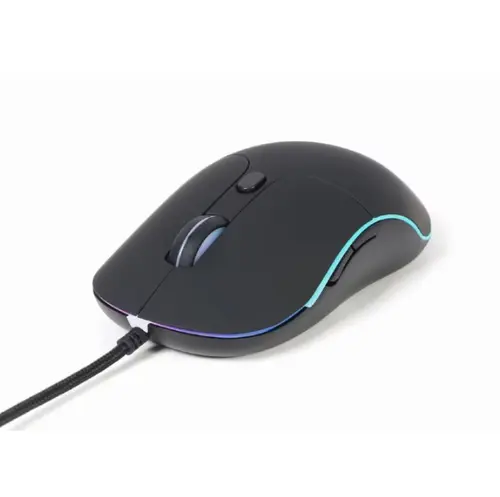 Mouse Gembird MUS-UL-02, Wired, USB, iluminare (Negru)