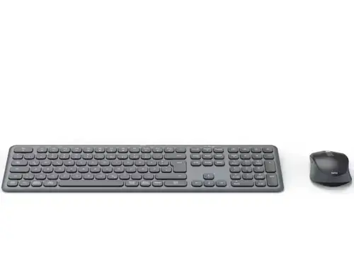 Kit tastatura si mouse HAMA WKM-550, USB, Bluetooth, Layout US (Negru)