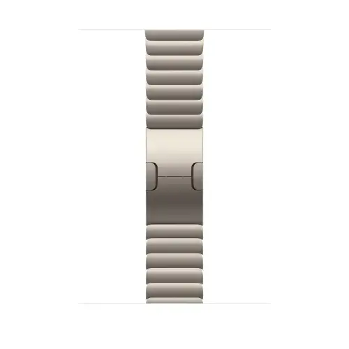 Curea Smartwatch Apple MXMF3ZM/A pentru Watch 46mm, Natural Link Bracelet (Argintiu)