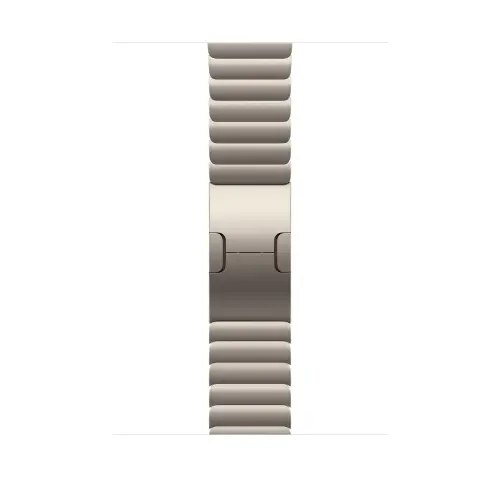 Curea Smartwatch Apple MXMF3ZM/A pentru Watch 46mm, Natural Link Bracelet (Argintiu)