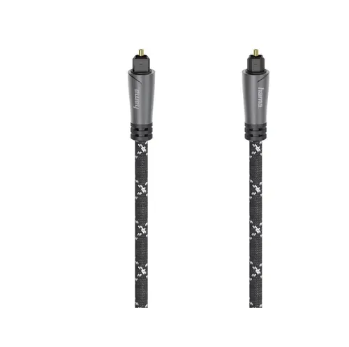 Cablu audio optic HAMA 205139, 1.5m (Gri/Negru)