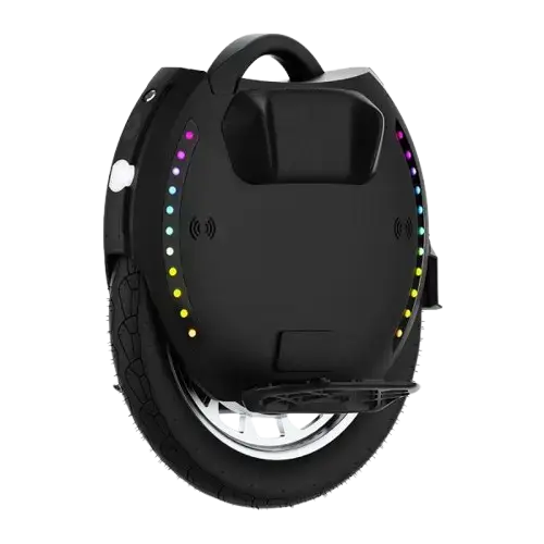 Monociclu electric KingSong 18XL, viteza maxima 50km/h, Autonomie 140km, Motor 2200W, iluminare RGB, Roata 18inch (Negru)