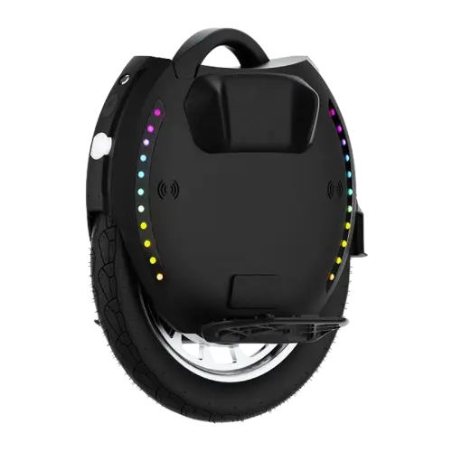 Monociclu electric KingSong 18XL, viteza maxima 50km/h, Autonomie 140km, Motor 2200W, iluminare RGB, Roata 18inch (Negru)