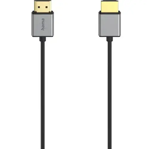 Cablu HDMI Hama 205449, 8K, 1.5m (Gri/Negru)