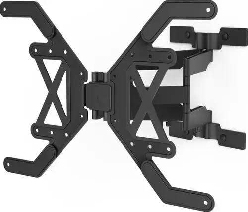 Suport de perete pentru TV Hama 220850, pivotant, 90inch, 40 kg (Negru)