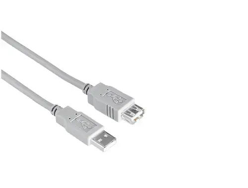 Cablu de extensie Hama 200906, USB-A 3m (Gri)