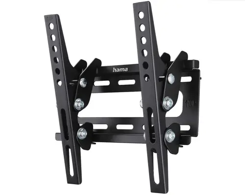 Suport de perete pentru TV Hama 220804, inclinat, 19inch-46inch, 25 kg (Negru)