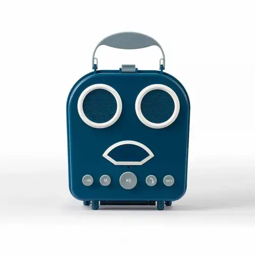 Boxa portabila Livoo TES221B, 6 W Bluetooth, AUX, USB, 1800 mAh (Albastru)