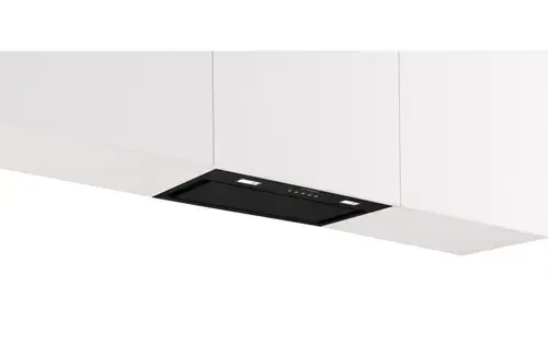 Hota incorporabila BOSCH DLN56AC60, 570 m3/h, Iluminare LED, 3 viteze abosrbtie, Clasa B (Negru)