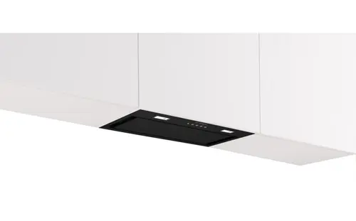 Hota incorporabila BOSCH DLN56AC60, 570 m3/h, Iluminare LED, 3 viteze abosrbtie, Clasa B (Negru)