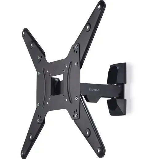 Suport TV de perete Hama 220823, pivotant, inclinat, 65inch, 20 kg (Negru)