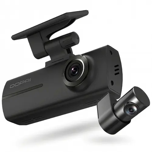 Camera Auto Fata Spate DDPAI N1 Dual, 1296P+1080P, Wi-Fi, Mod parcare 24/7 (Negru)