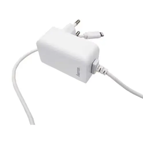 Incarcator retea Hama 210506, Lightning, 12W, 1m (Alb)