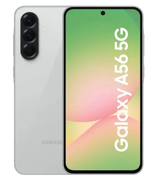 Telefon Mobil Samsung Galaxy A56, Procesor Exynos 1580 Octa-Core, Super AMOLED touchscreen 6.7inch, 8GB RAM, 128GB Flash, Camera Tripla 50+12+5MP, Wi-Fi, 5G, Dual Sim, Android (Gri deschis)