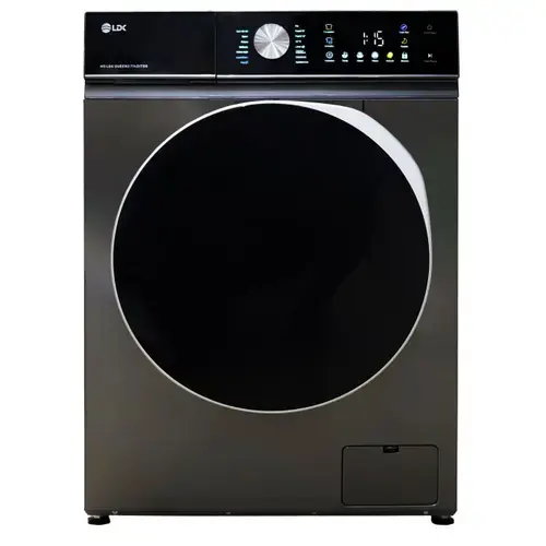Masina de spalat rufe LDK Queen2 714DITSS, Clasa A, Capacitate 7 Kg, 1400 rpm, 16 programe, Control Touch, Steam, Super Spa, Storm Wash, Night wash, My Cycle, Amanare pornire, Motor Inverter (Antracit)