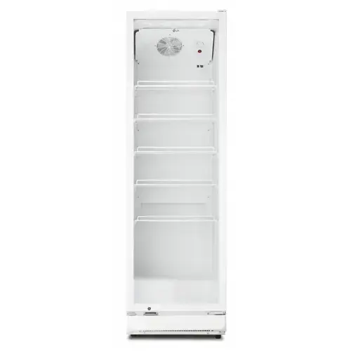 Vitrina frigorifica LDK VF350W, Clasa C, Capacitate 350 l, Termostat reglabil, Iluminare LED, H 194.5 cm (Alb)
