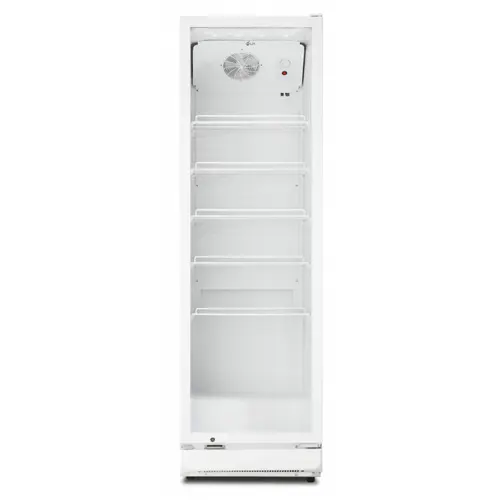 Vitrina frigorifica LDK VF350W, Clasa C, Capacitate 350 l, Termostat reglabil, Iluminare LED, H 194.5 cm (Alb)