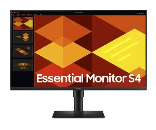 Monitor IPS LED Samsung 27inch S27D406GAU, Full HD (1920 x 1080), HDMi, DisplayPort, Pivot, Boxe, 100 Hz, 5 ms (Negru)