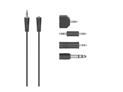 Adaptor Hama 205122, Jack 3.5mm/6.3mm  2.5m (Negru)
