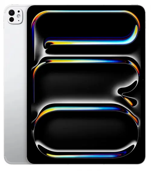 Tableta Apple iPad Pro 13 (2024), Procesor Apple M4, Ultra Retina 13inch, Nano-texture Glass, 16GB RAM, 2TB Flash, 12MP, LiDAR, Wi-Fi, Bluetooth, iPadOS (Argintiu)