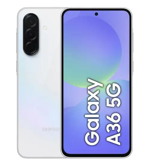 Telefon Mobil Samsung Galaxy A36, Procesor Qualcomm SM6475-AB Snapdragon 6 Gen 3 Octa-Core, Super AMOLED 6.7inch, 8GB RAM, 256GB Flash, Camera Tripla 50+8+5MP, Wi-Fi, 5G, Dual Sim, Android (Alb)