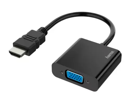Adaptor HDMI - VGA Hama 200343, Full-HD 1080p (Negru)