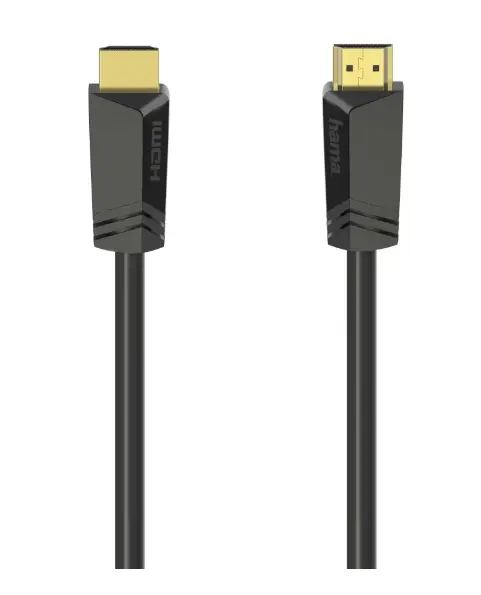 Cablu HDMI Hama 205008, 4k, Ethernet, 7.5 m, aurit (Negru)